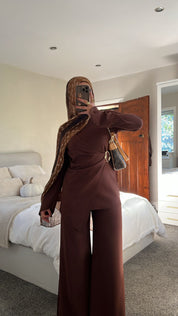 Trim detail modest co ord set