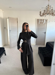 Trim detail blazer look co ord