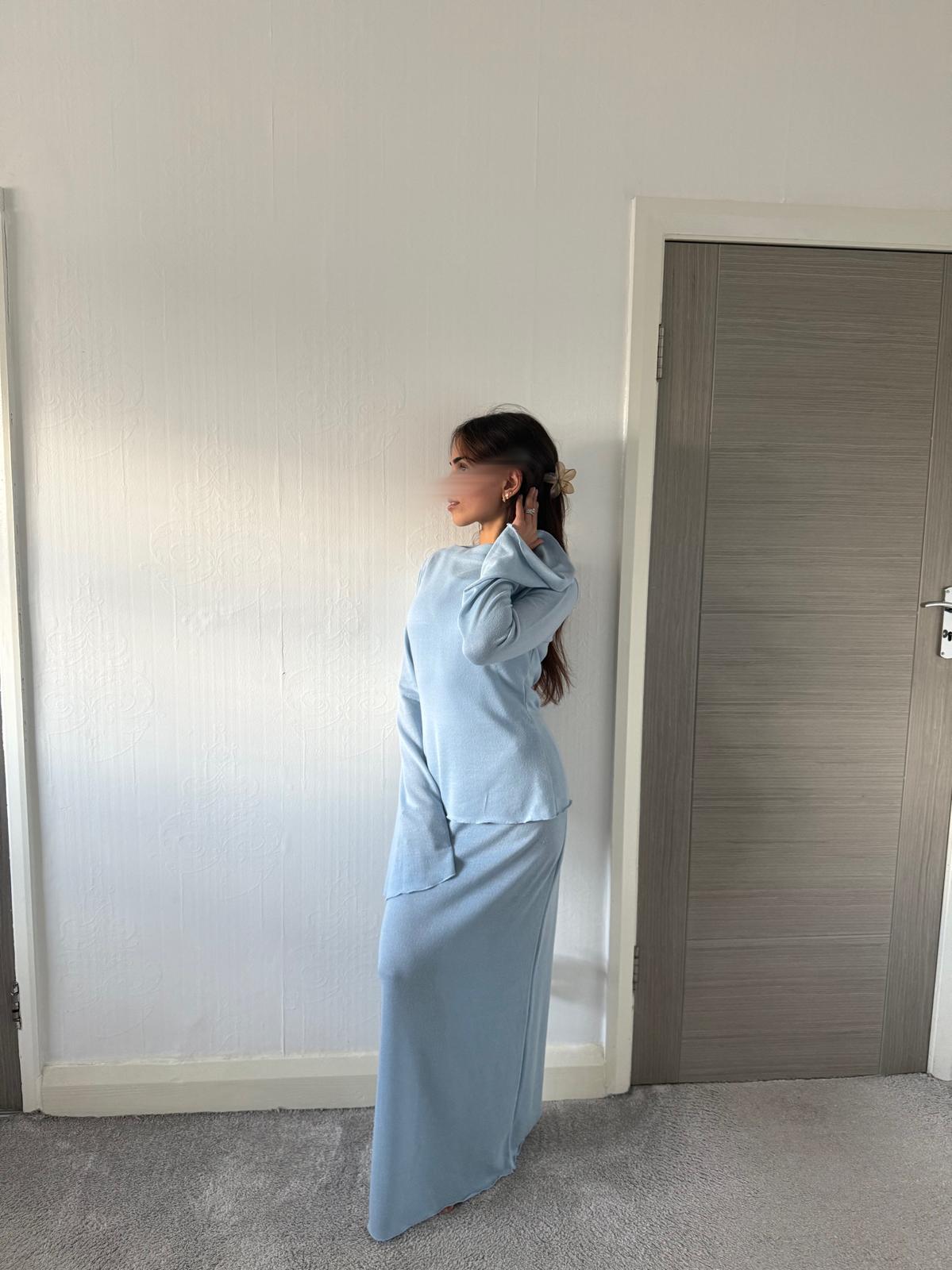 Modest knit co ord set