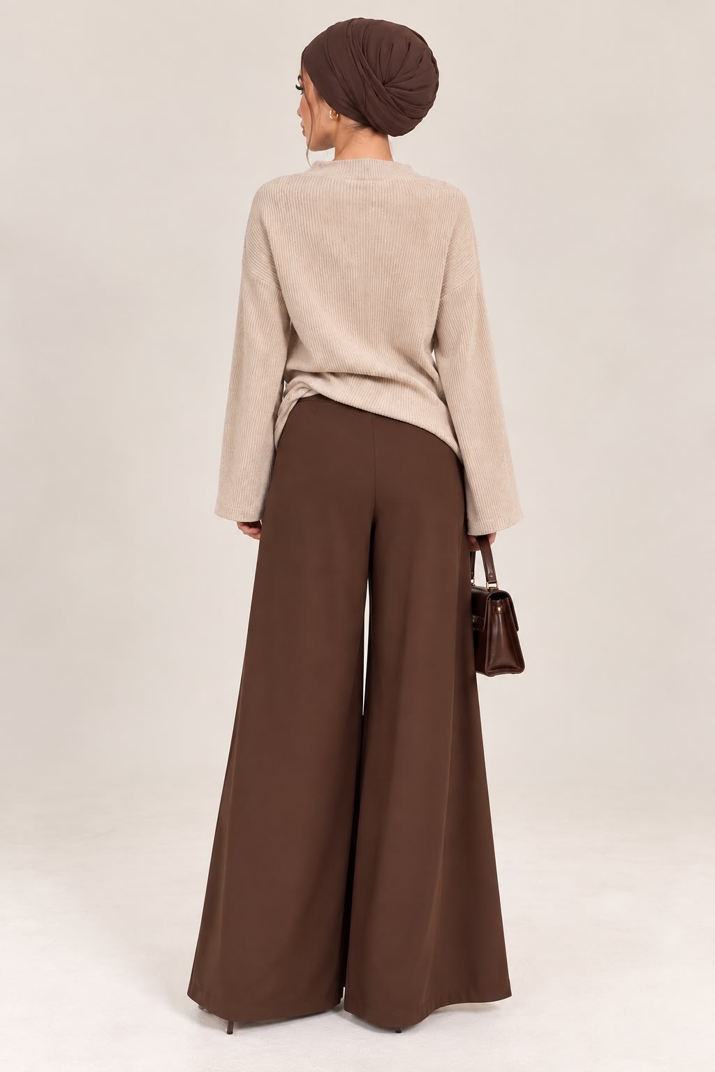 The everyday basic pant - in chocolate browns
