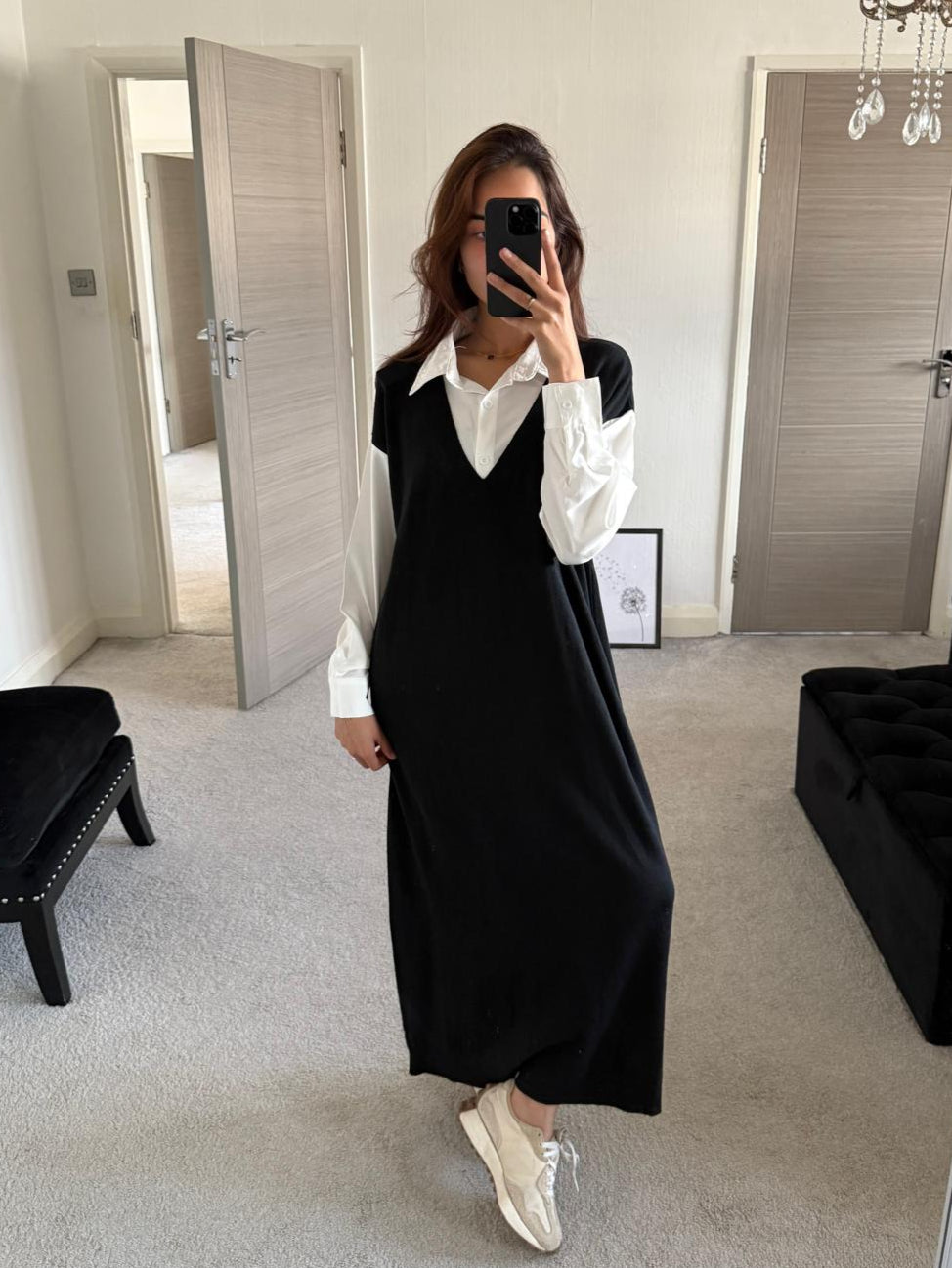 Modest Jumper shirt dress