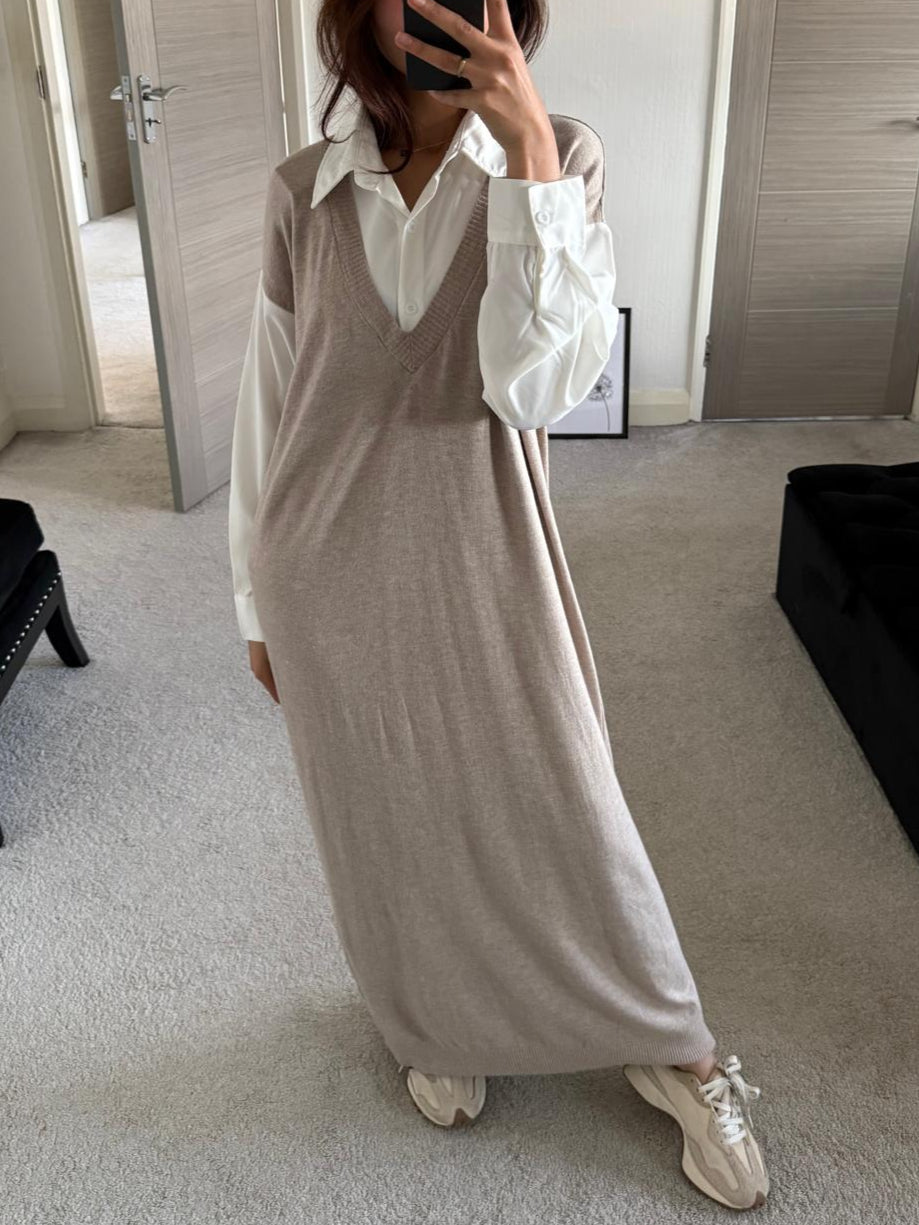 Modest Jumper shirt dress