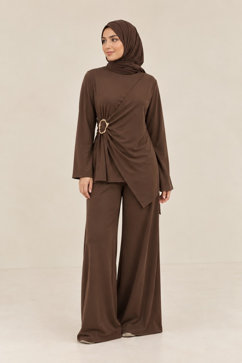 Trim detail modest co ord set