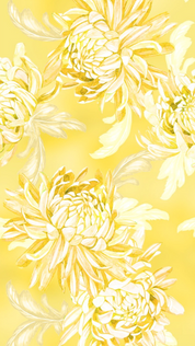 Tie back chiffon maxi dress in yellow bloom floral
